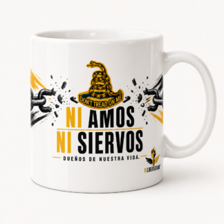 Taza Ni Amos Ni Siervos — Preventa